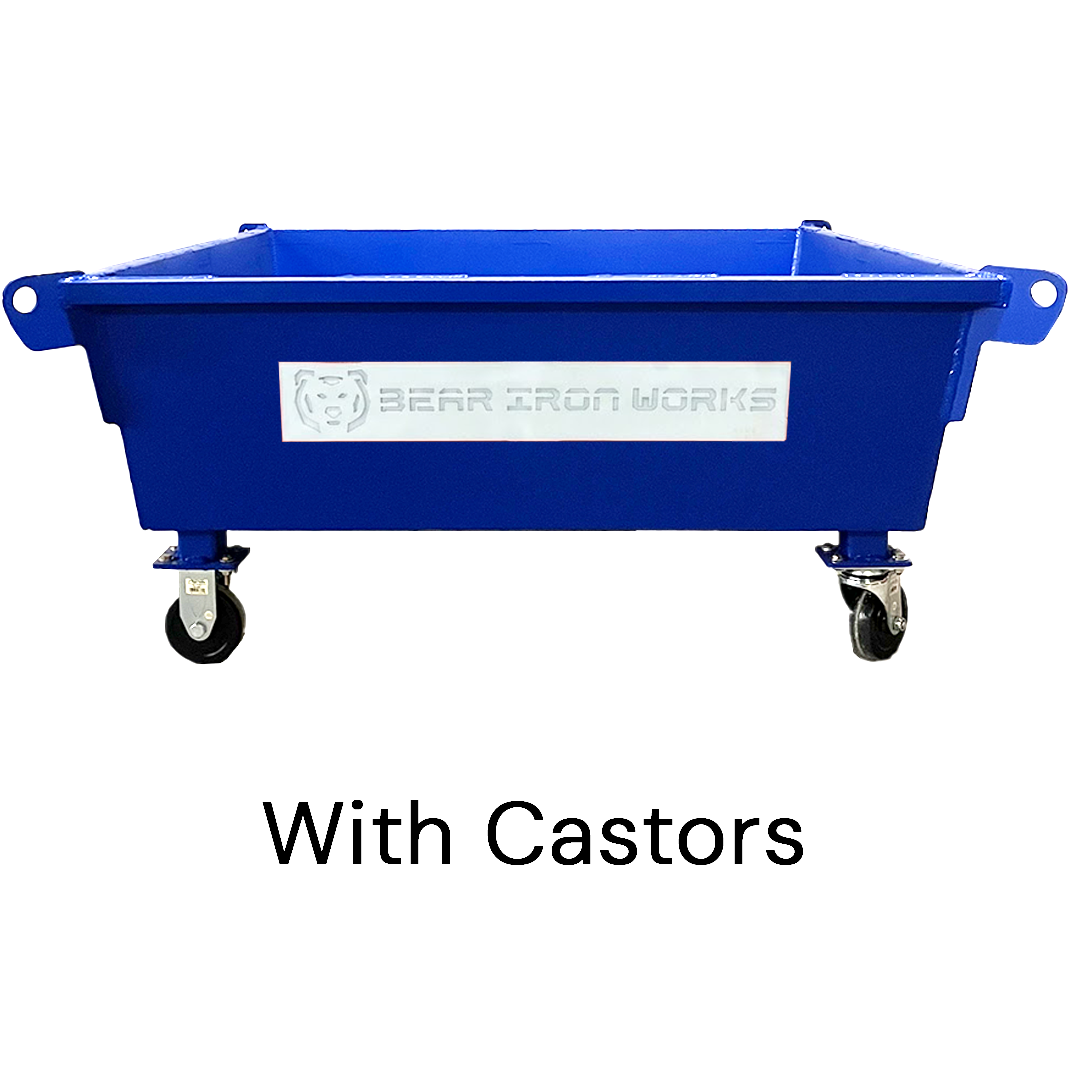 50 Gal Mortar Tub (with or without castors)
