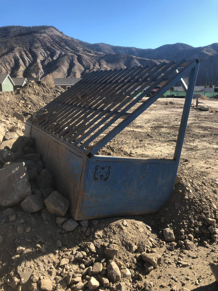 Rock Screen Rake Grizzly Rock Screens | Bear Iron Works | American Made