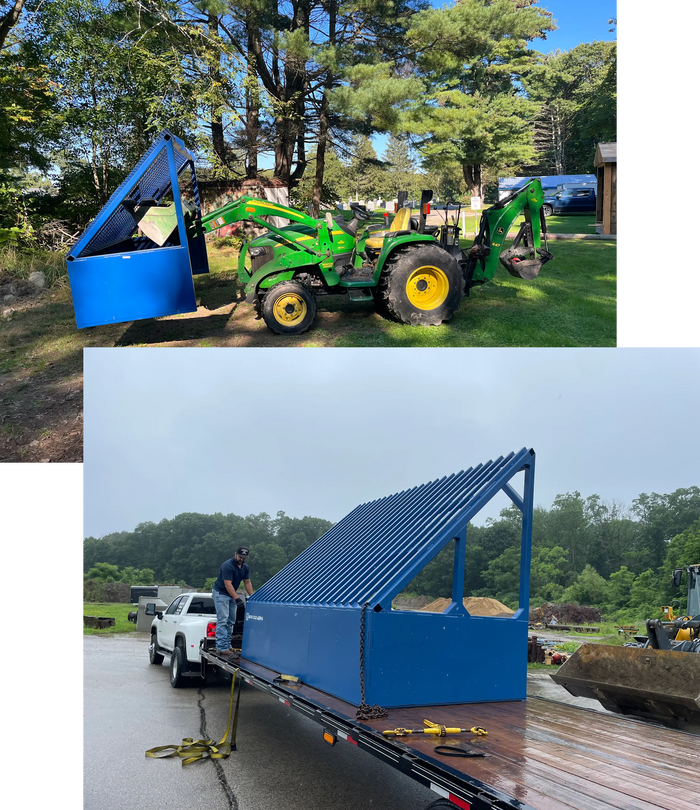 Papa Rock Screen Shipping Dimensions