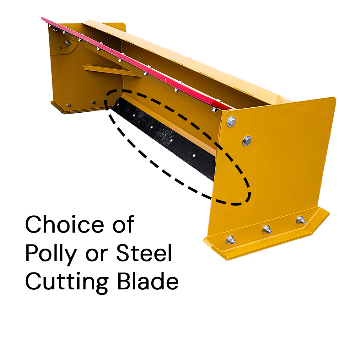 Snow Bear - Snow Pusher Attachment for Skid Steers