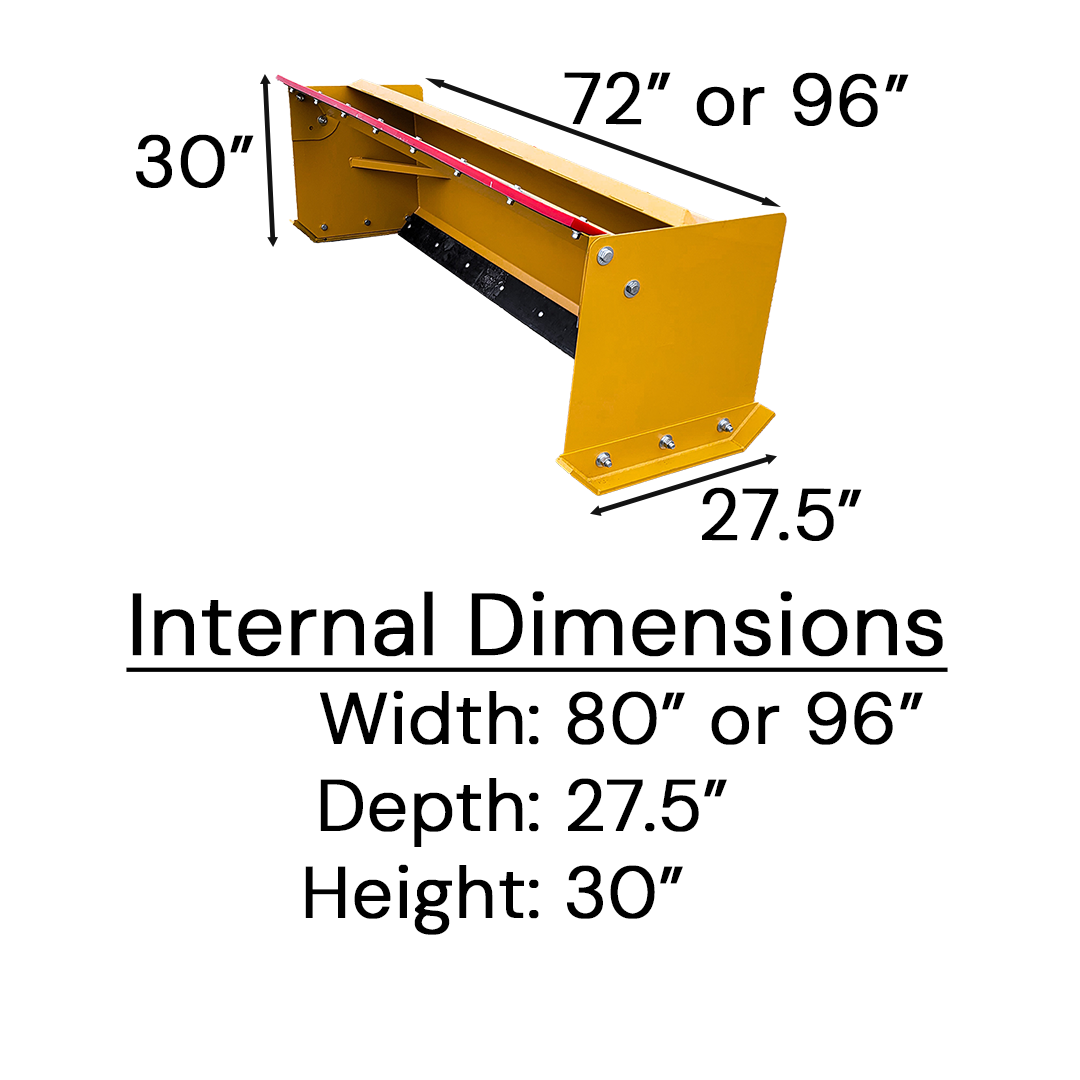 Snow Bear - Snow Pusher Attachment for Skid Steers
